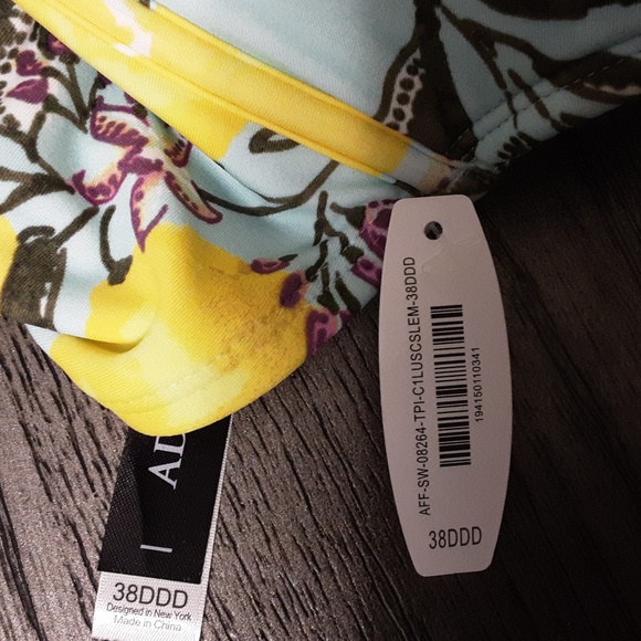 ADORE ME SWIMSUIT  38DDD /0X Floral  Bikini Set - Picture 14 of 15